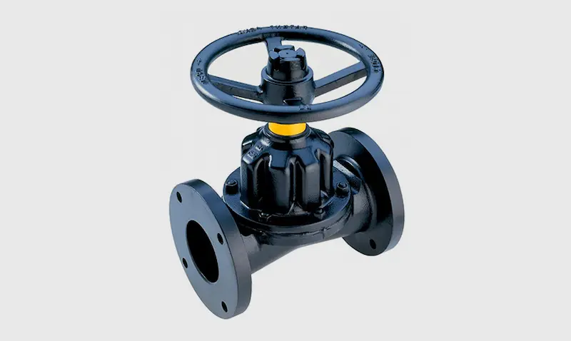 شیر دیافراگمی (Diaphragm Valve) | انواع، کاربرد، مشخصات فنی و راهنمای خرید